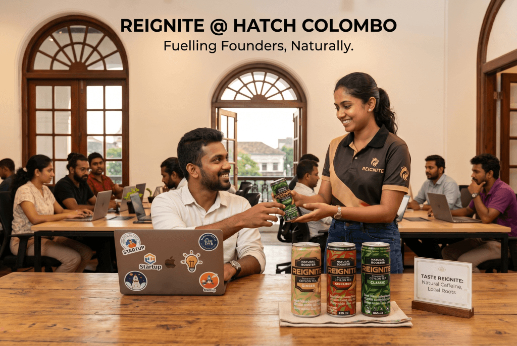 Fuelling Founders, Naturally: Reignite Drops In at Hatch Colombo